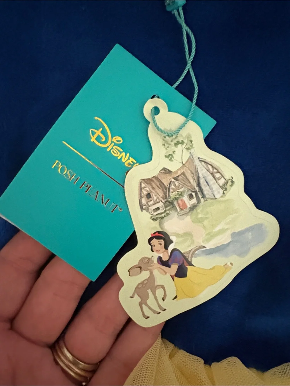 Snow White posh peanut princess velour dress